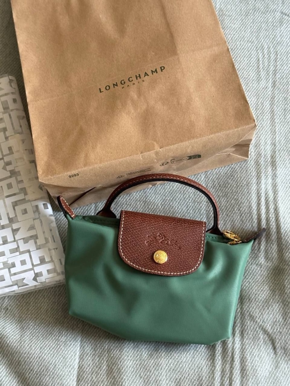 Longchamp Mini in Green - Picture 2 of 6